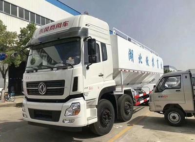 9.6米百勤(qin)飼(si)料罐裝車(che) 程力制造(zao)，專(zhuan)業定(ding)制與在(zai)線咨詢(xun)